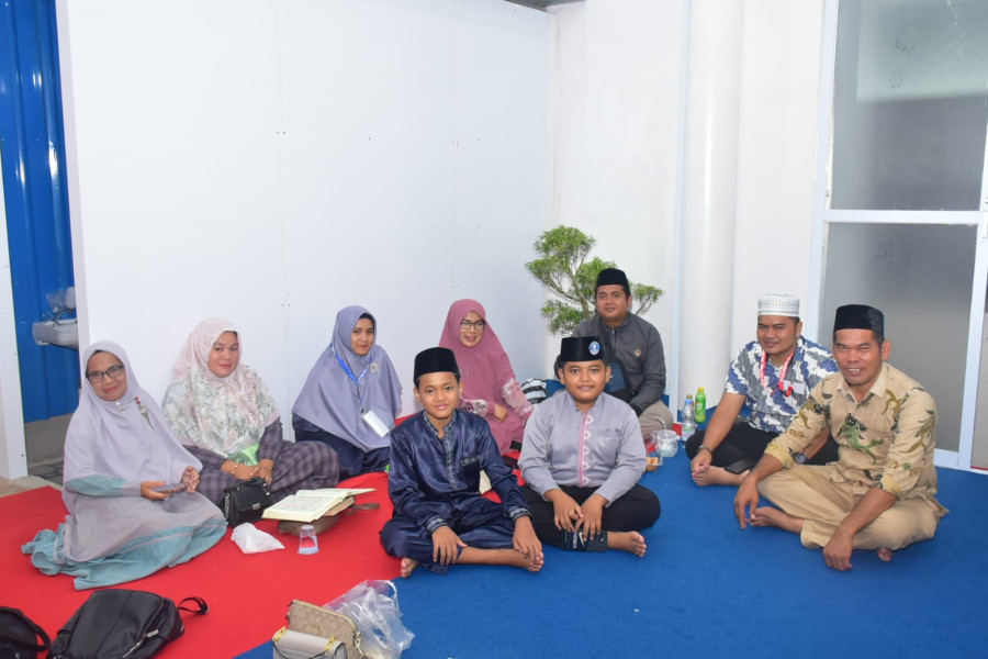 Melaju ke Final, Ketua LPTQ Kampar Saksikan Langsung Cabang KTIQ Dari Kampar