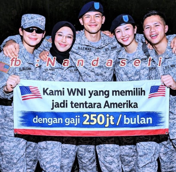 Gaji Tembus Rp250 Juta, Tren WNI Daftar Jadi Tentara Amerika Serikat Viral