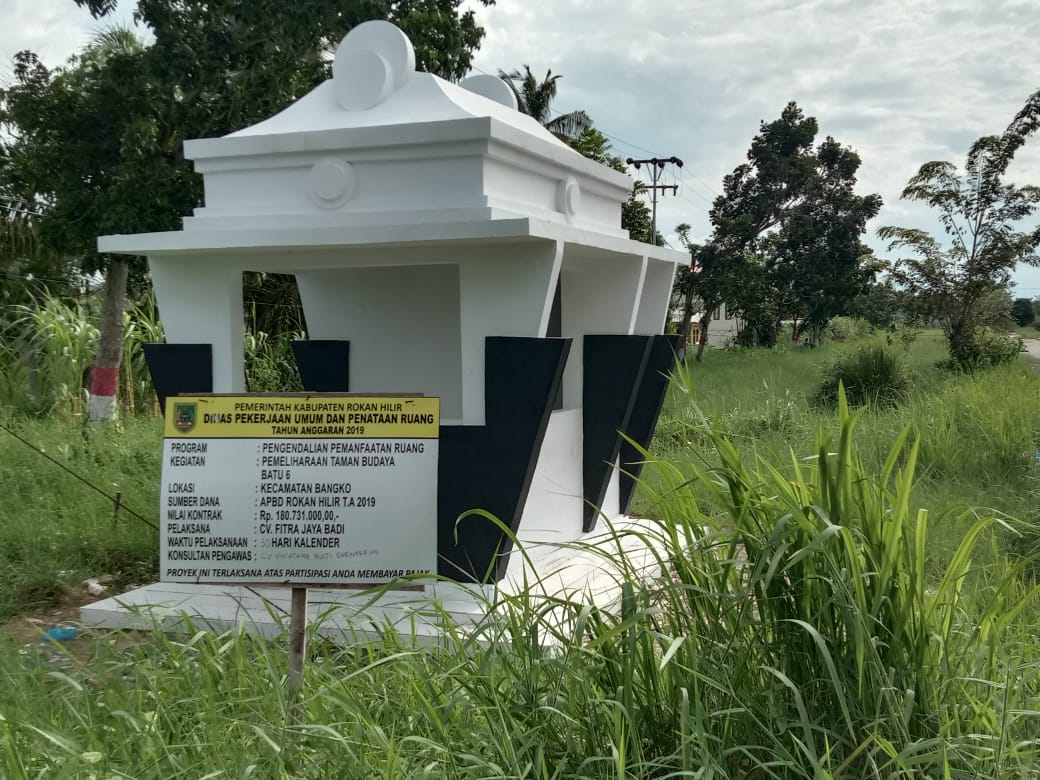 Pemeliharaan Taman Budaya Rp180 Juta, Dinas PUPR Rohil : Tidak Hanya Untuk Pos Jaga Pemeliharaan Taman Budaya Rp180 Juta, Dinas PUPR Rohil : Tidak Hanya Untuk Pos Jaga