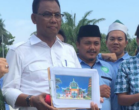 Mesjid bergaya China akan berdiri di Bagansiapiapi, Cheng Ho namanya...