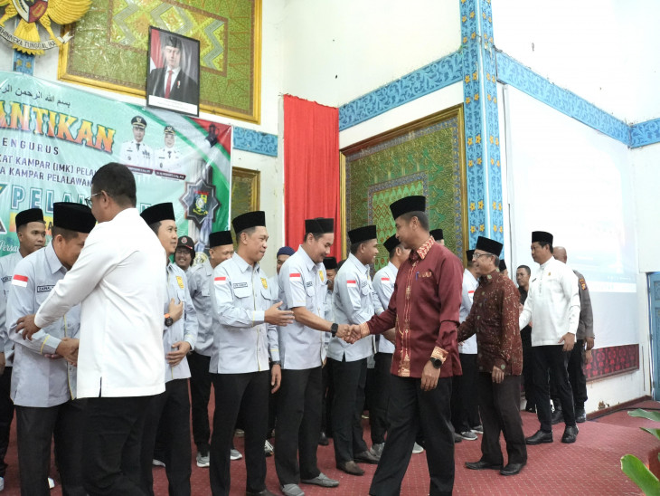 Bupati Kampar Hadiri Pelantikan Pengurus IMK Pelalawan & HIWAKAP Masa Bakti 2025–2030
