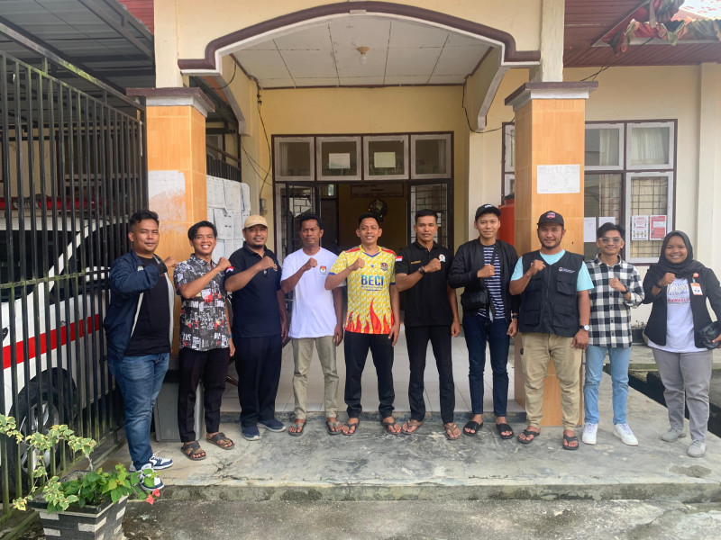 Panwascam Kampar Monitoring Tahapan Perekrutan Pantarlih/PPDP untuk Pilkada Tahun 2024