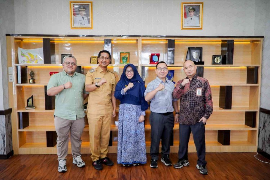 Wakil Bupati Rohil Jhony Charles Terima Kunjungan Strategis Kepala KPP Dumai