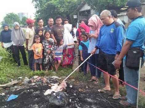 Heboh, Warga Temukan Jasad Bayi Terbakar di Tumpukan Sampah