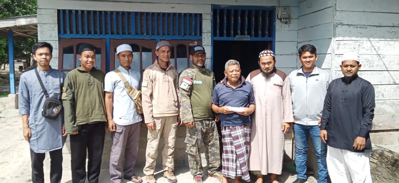 Kunjungi Rukyah Penderita Kanker, GMB Rohil Terdiam Mendengar Cerita Sang Suami