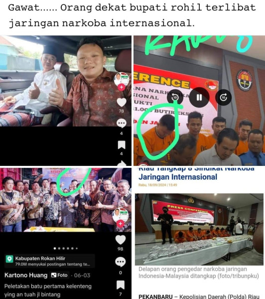 Tersangka Sabu Dikaitkan Dekat Dengan Bupati, Afrizal Sintong : Saya Dekat Dengan Semua Masyarakat