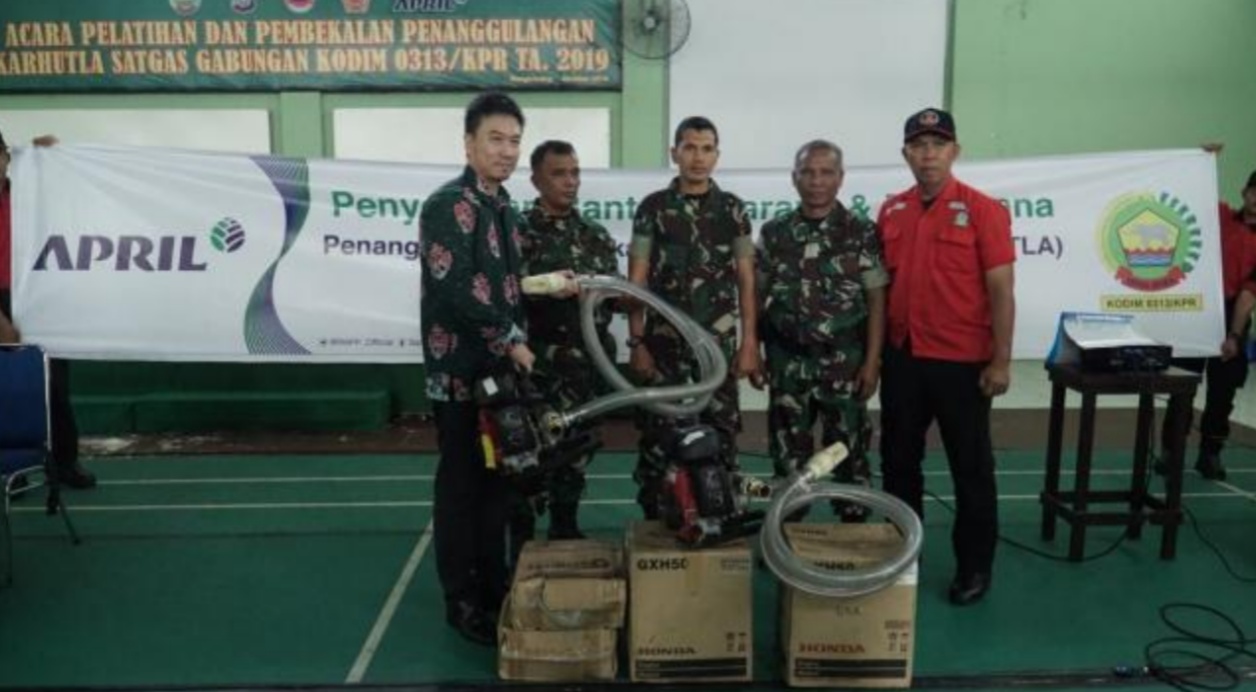 Kodim 0313|KPR Bekali Prajurit Kemampuan Pencegahan Karhutla