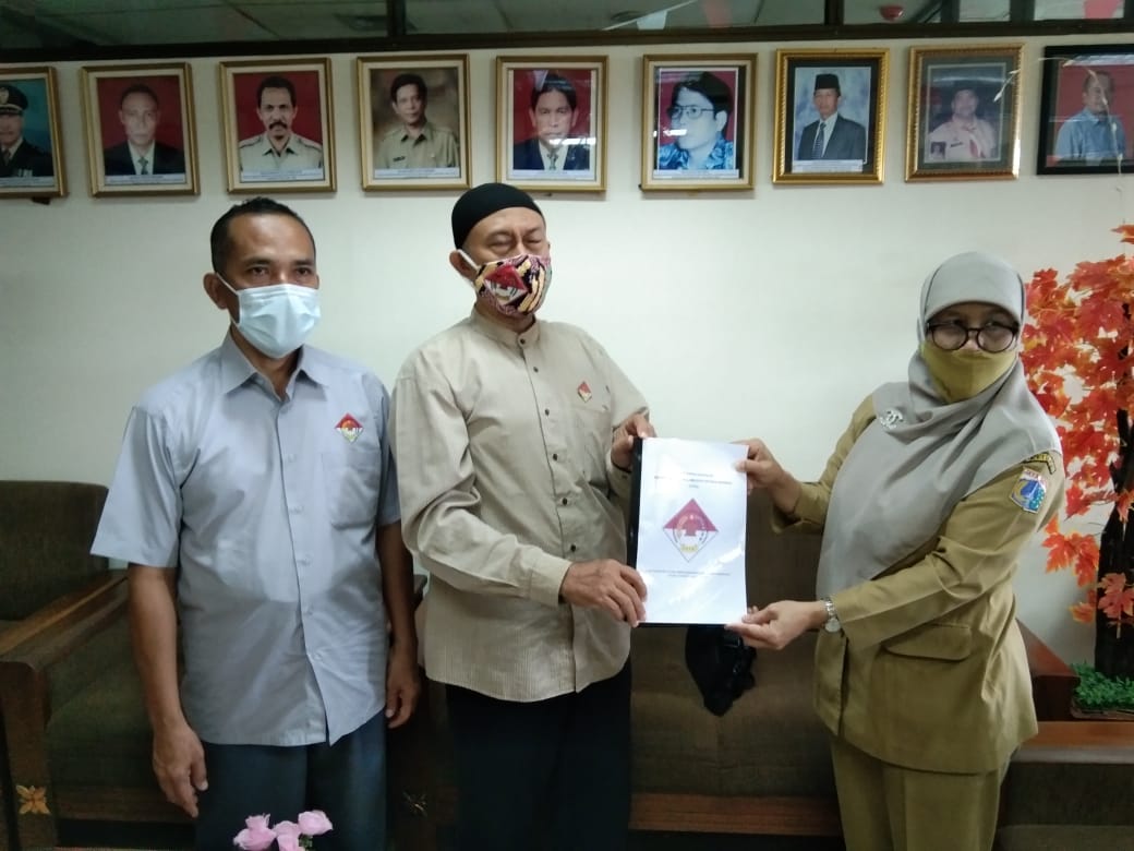 PERPANJANGAN SKT, DPP PATRI  KUNJUNGI KESBANGPOL JAKSEL