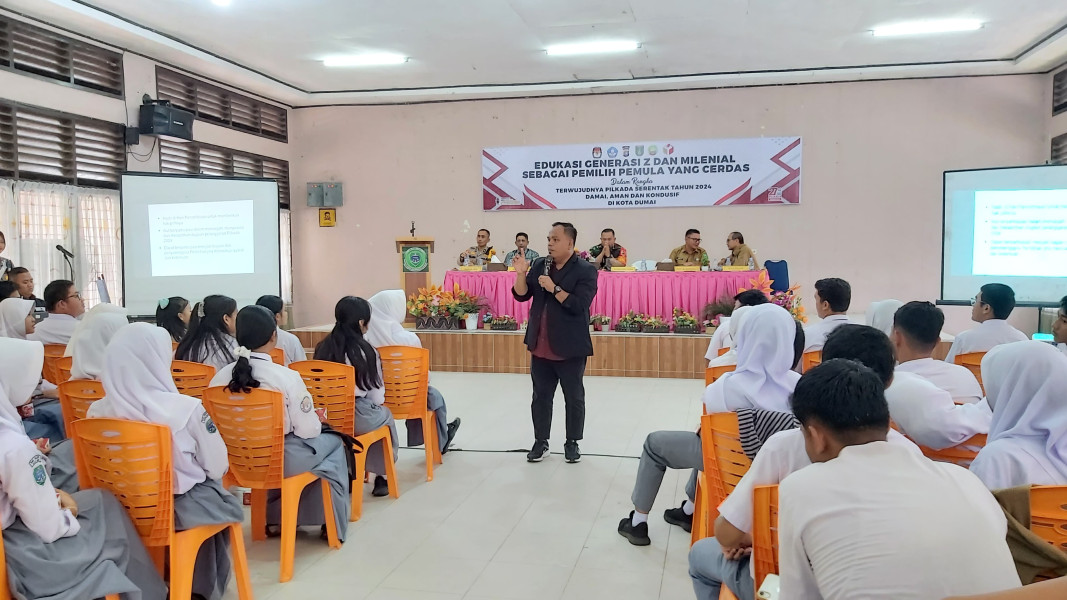 Agustri : Edukasi Generasi Z Sebagai Pemilih Pemula Yang Cerdas Pada Pilkada 2024 Dumai