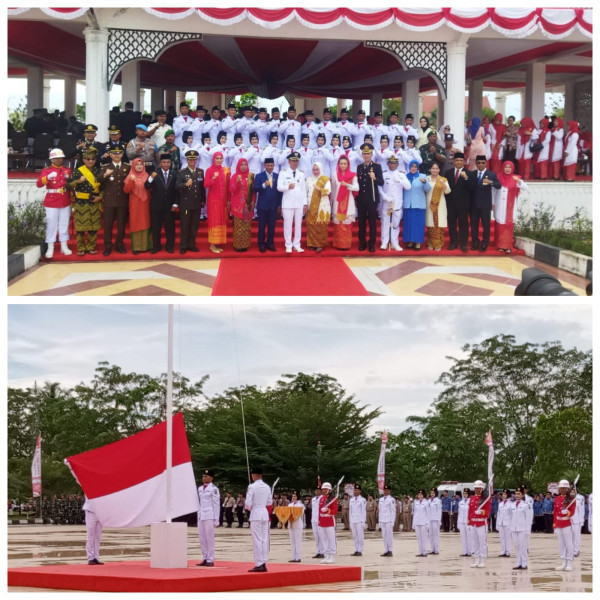 Bupati Rohil Jadi Irup HUT Republik Indonesia ke-78