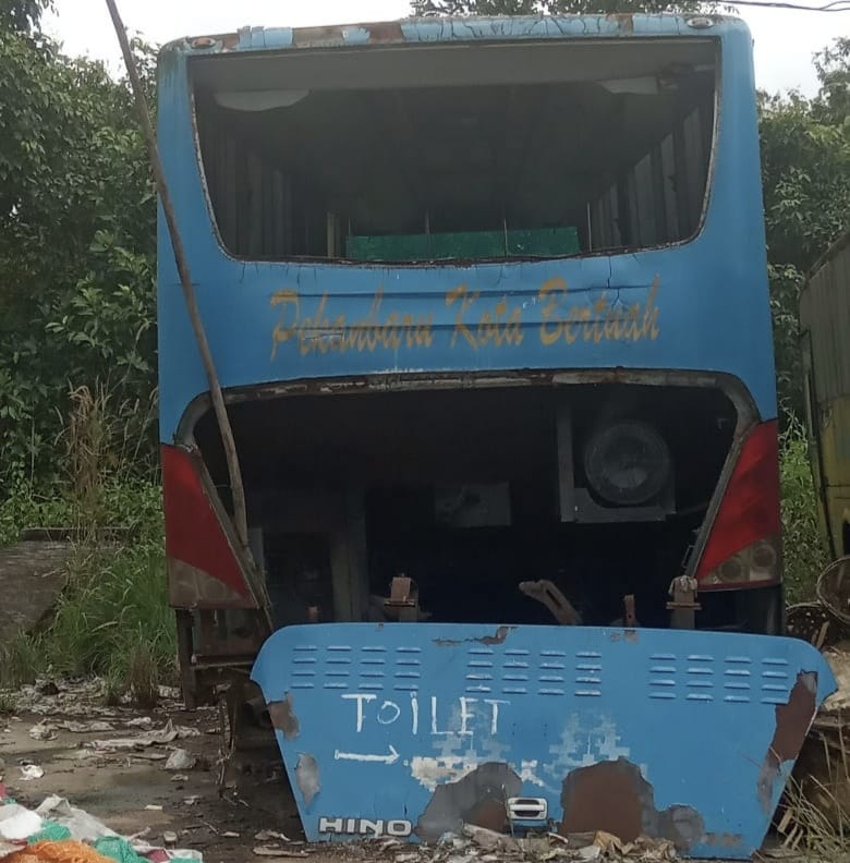 Diduga 3 Unit Bus Tran Metro Pekanbaru Mesinnya Dimutilasi dan Raib