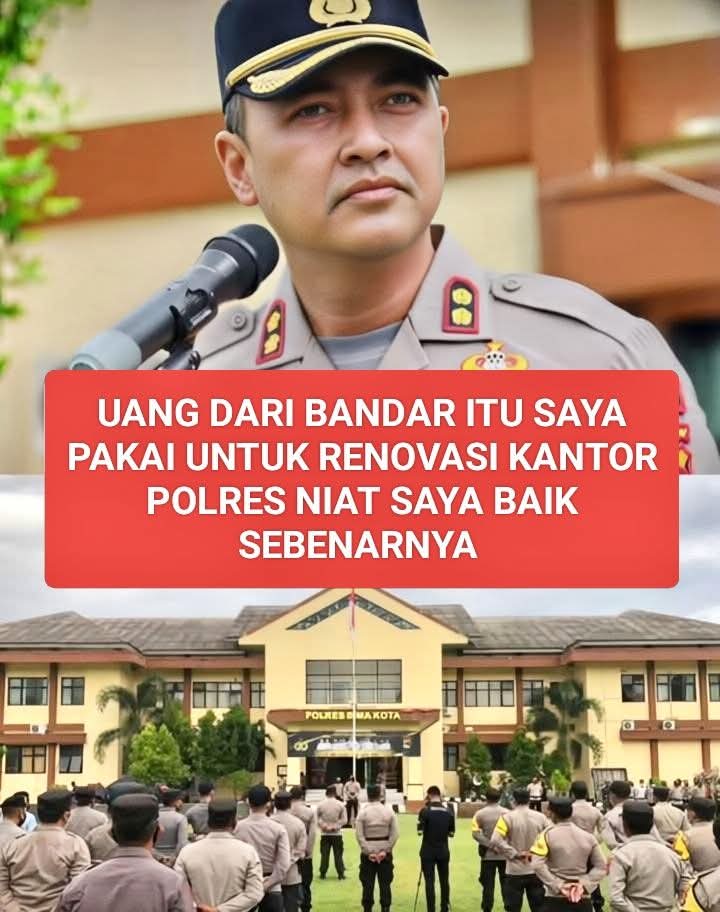 Pengakuan AKBP Didik: Uang Dari B4ndar N4rkob0y Dipakai Perbaiki Kantor Polres Bima Kota