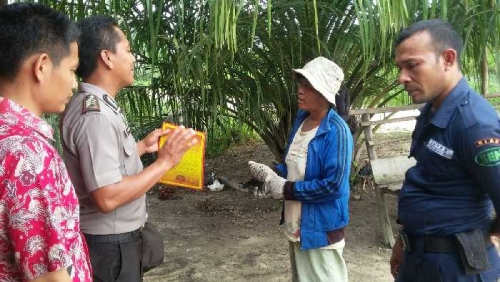 Polres Siak Bersama RAPP Lakukan Sosialisasi Kebakaran Hutan dan Lahan