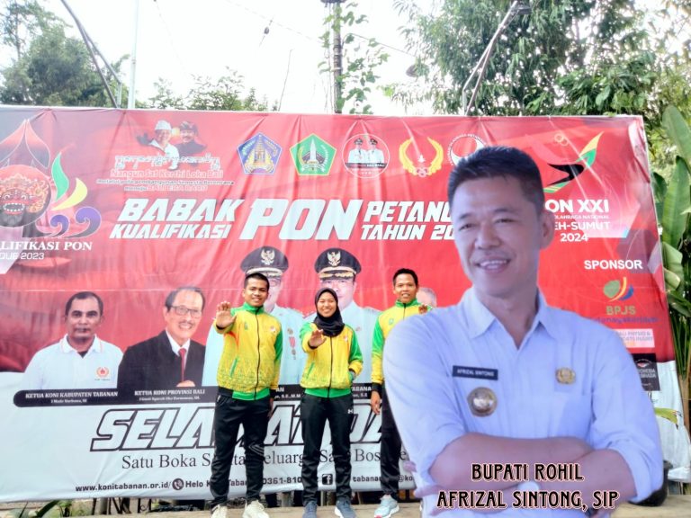 Bupati Afrizal Sintong Apresiasi Tiga Atlet Petanque Rohil Wakili Riau Berlaga di Pra-PON Bali