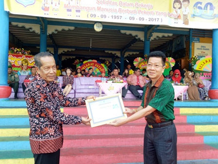 HUT ke 60 Wahidin Terus Tingkatkan Prestasi