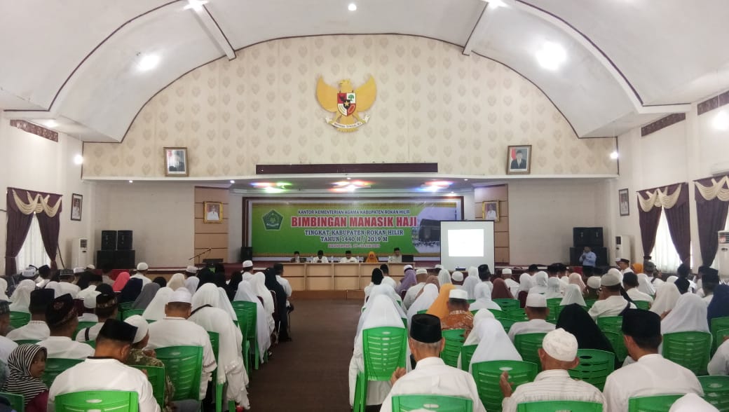 Sebelum Diberangkatkan, 268 Jamaah Haji Rohil Jalani Manasik Terahir