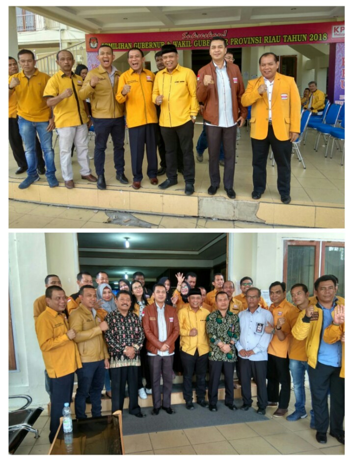 DPC Hanura Kota Pekanbaru Lengkapi Berkas Bacaleg di KPUD