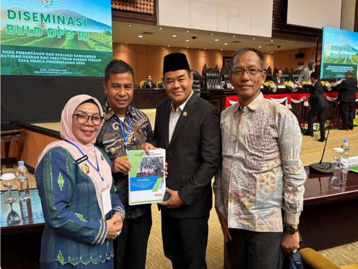 Bupati Kampar Hadiri Diseminasi BLUD DPD RI Di Kompleks Perlemen Senayan