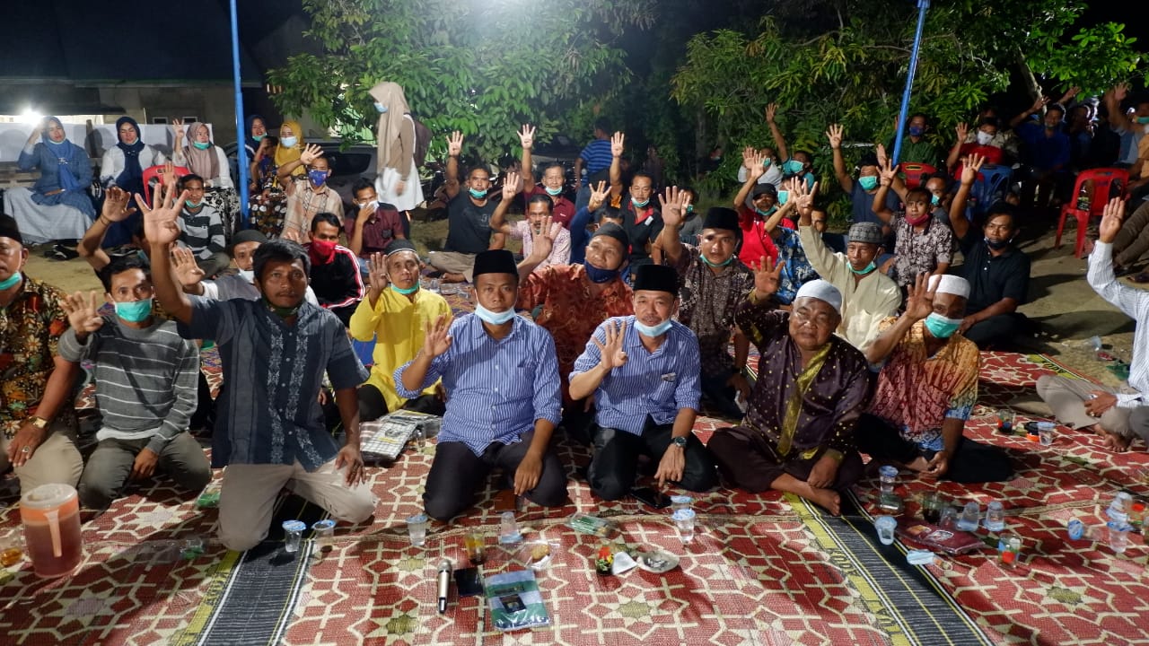 Ternyata Dikampung Gubri Pasangan AMAN Banyak Pendukungnya...