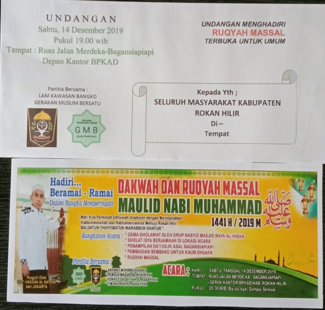 Ruqyah Massal Akan di Gelar Pekan Ini Di Bagansiapiapi