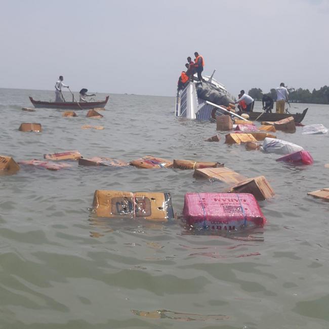 Kapal Speedboat Tenggelam di Perairan Karimun