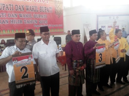 Paslon Rohil Menang Telak di TPS Masing-Masing