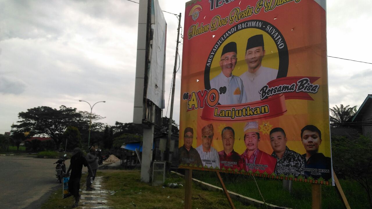 Aroma Dukungan Pasangan AYO Menguat Didaerah, Baleho Etnis Tersebar