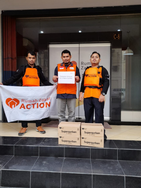 Rumah Zakat Pekanbaru Kirim Relawan Assesment Bencana Banjir dan Longsor di Sumbar