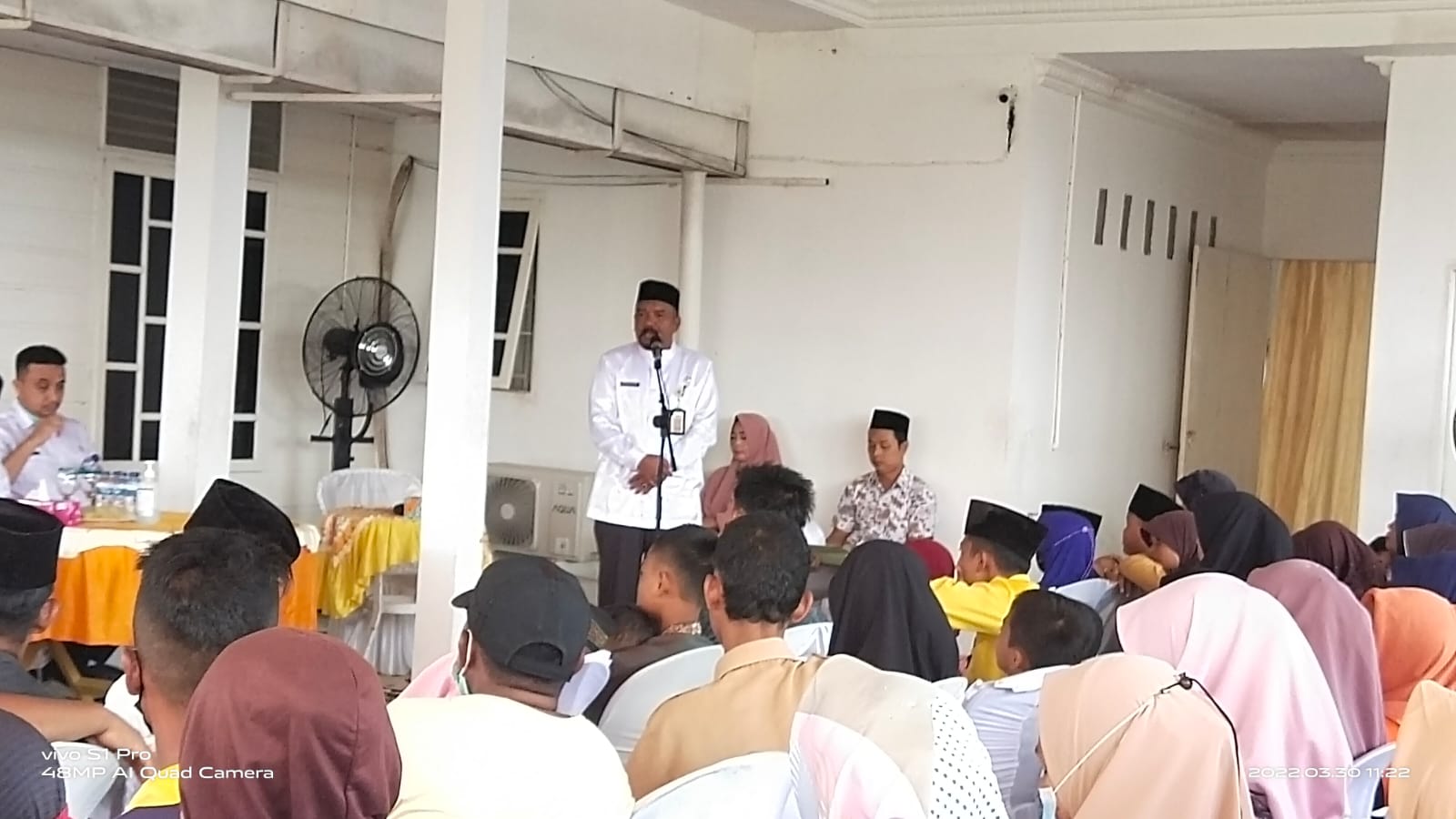 Sambut Ramadhan, DLH Rohil Takziah dan Santunan Anak Yatim