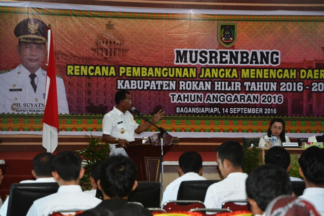 Pemkab Rohil Gelar Musrenbang RPJMD 2016-2021