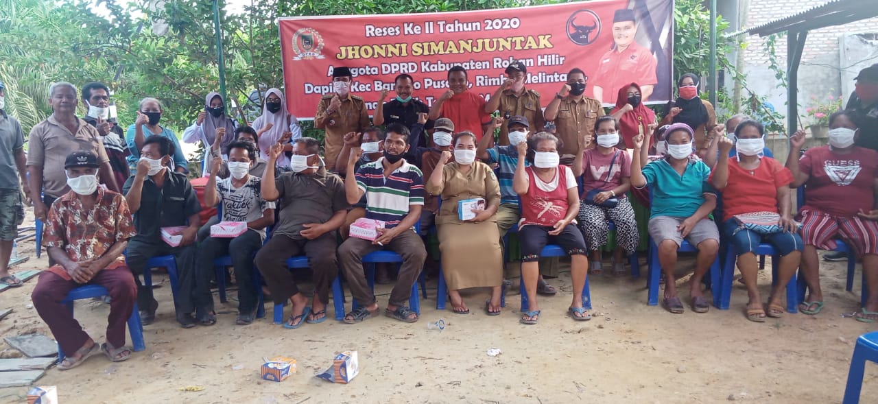 Warga Sampaikan Masalah Abrasi ke Anggota DPRD Rohil Jhonni