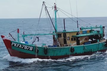 Malaysia Halangi Penangkapan Kapal Pencuri Ikan Diperairan Indonesia