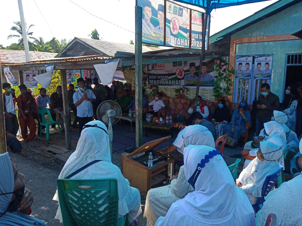 5 Program Prioritas AMAN Yakinkan Masyarakat Parit aman Pilih Nomor 4
