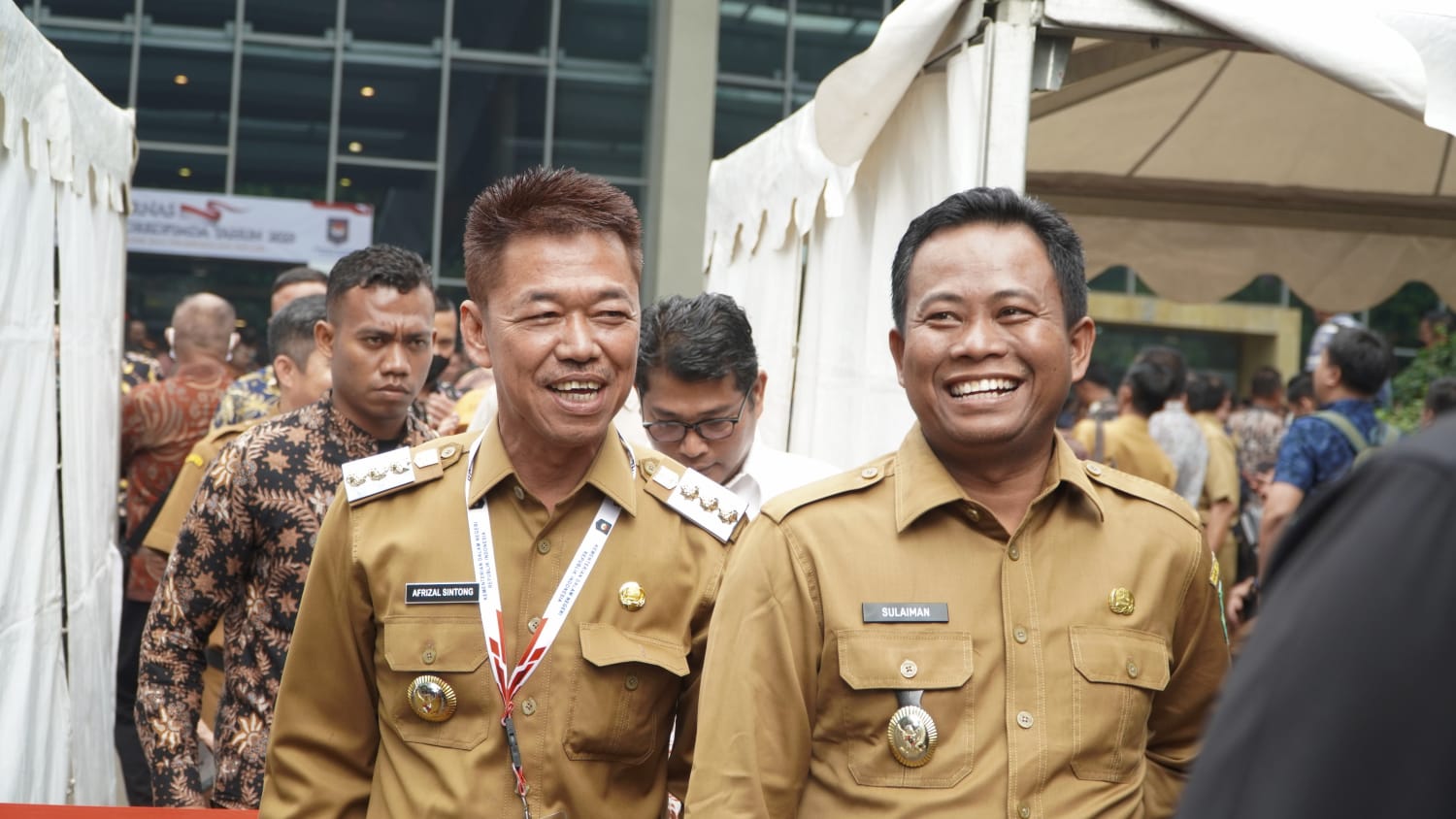 Bupati Bersama Wabup Rohil Hadiri Rakornas Yang Dibuka Presiden Jokowi