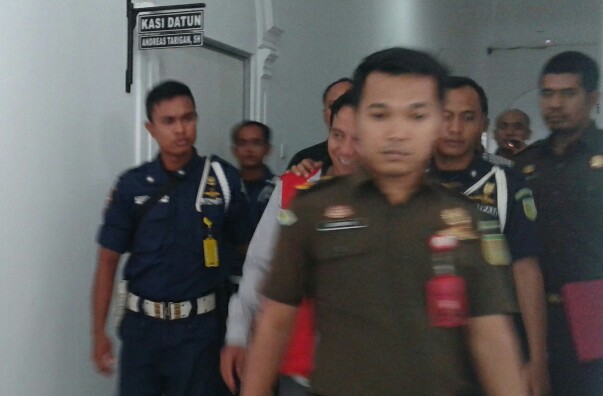Rudi Bintoro!! Pengulu Terpilih Jalani Sidang Perdana di Tipikor