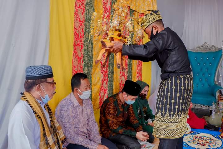 Ikuti Protokol Kesehatan, Afrizal - Sulaiman Hadiri Acara Syukuran di Kubu