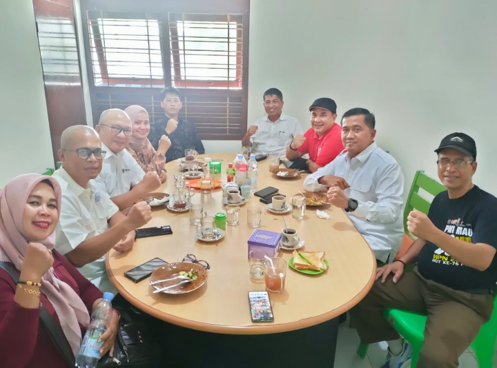 Dir Intelkam Polda Riau Silaturahmi dengan SMSI: Bagian Memaknai Hidup