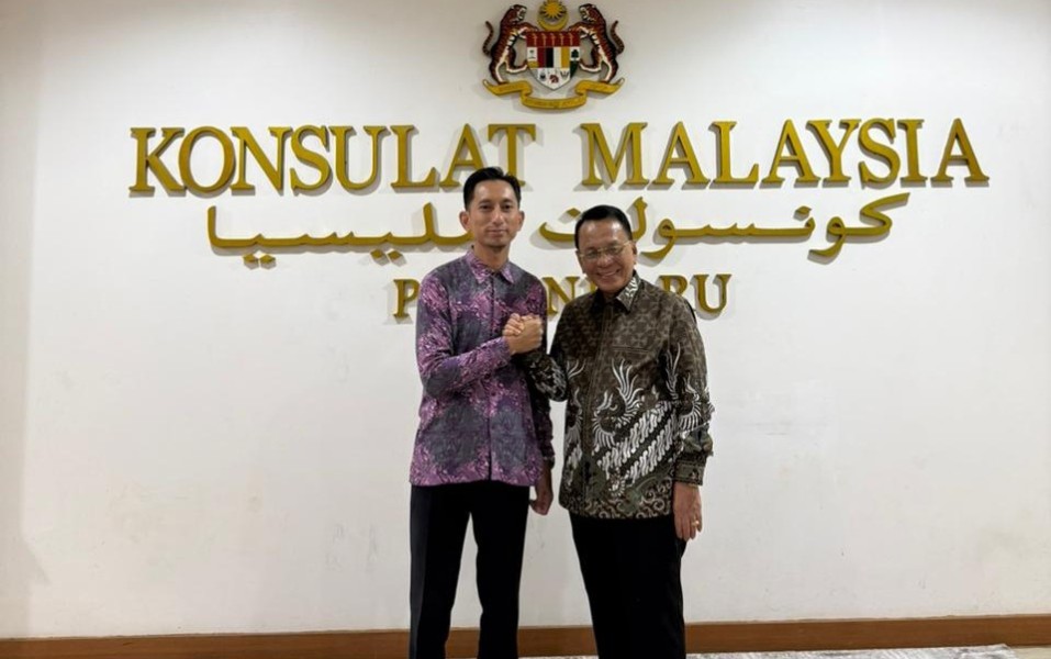 Bupati Rohil Temui Konsulat Malaysia, Nelayan Tertangkap Otoritas Dipulangkan