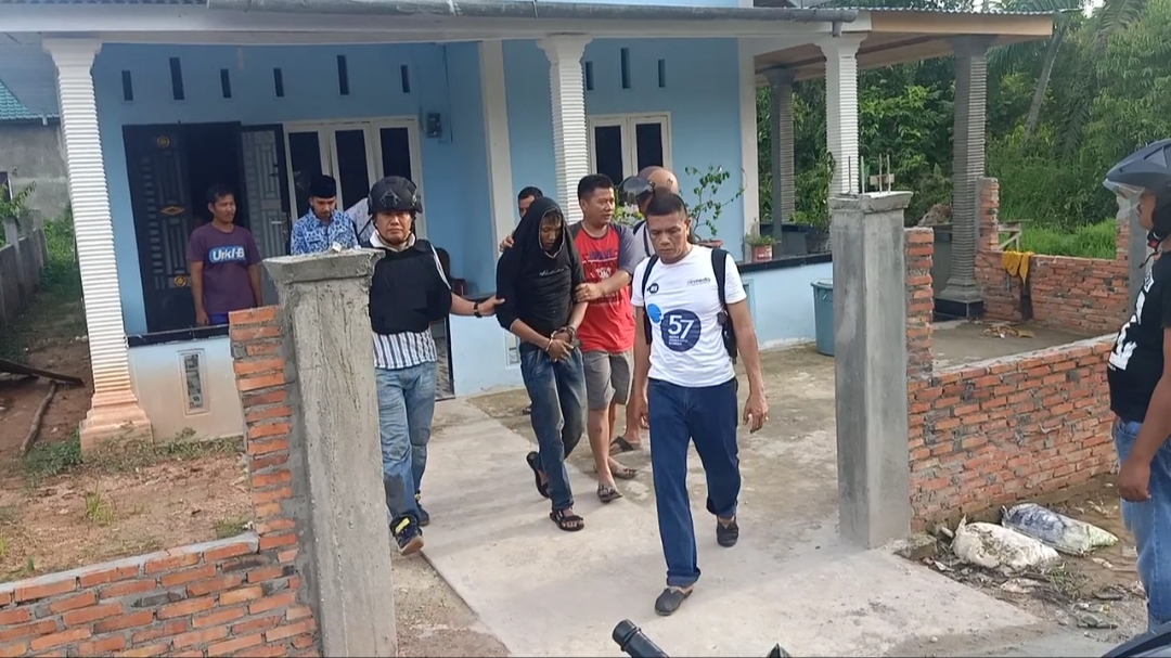 Sempat Kejar-Kejaran, Polsek Bangko Berhasil Amankan Dua Tersangka Narkoba