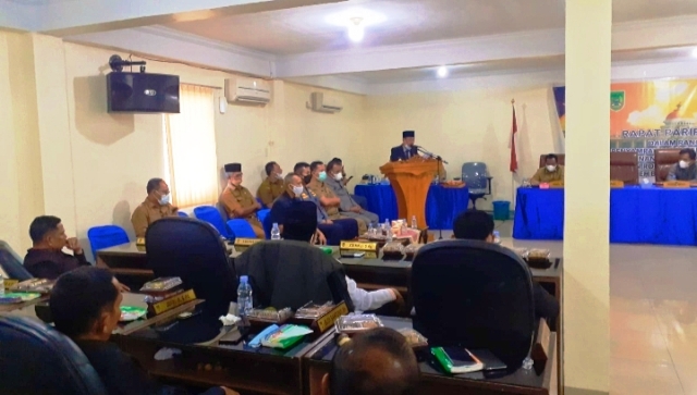 DPRD Bersama Pemkab Rohil Paripurnakan RPJMD 2021-2026, Ini Kata Bupati Afrizal Sintong