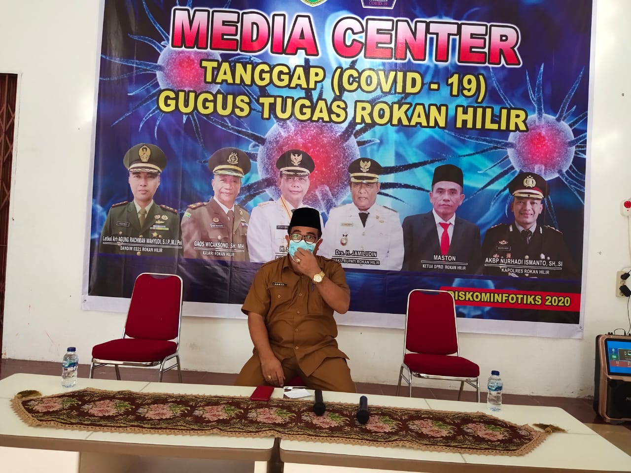 Pecah Telor, WS Warga Bagan Batu Kasus Positif Covid 19 Perdana Daerah Rokan Hilir