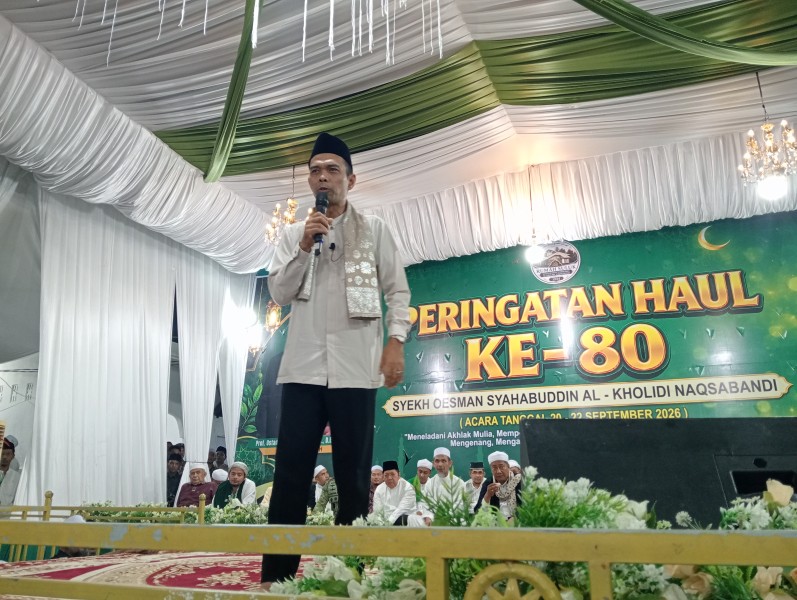 Malam Puncak Haul ke-80 Syekh Oesman Syahbuddin, Bagansiapiapi Dipadati Jamaah dan Masyarakat