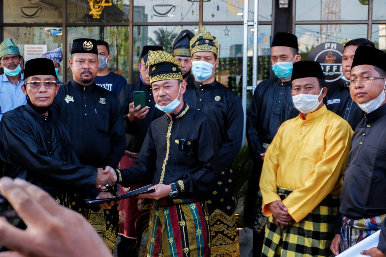 Bupati/Wabup Rohil Terpilih Bersama Masyarakat Adat Melayu Tuntut Pengelolaan Blok Rokan