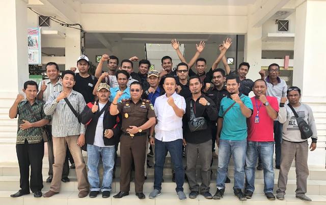 Kajari Rohil Sebut Wartawan Sebagai Mitra Pembangunan Dalam Penegakan Hukum