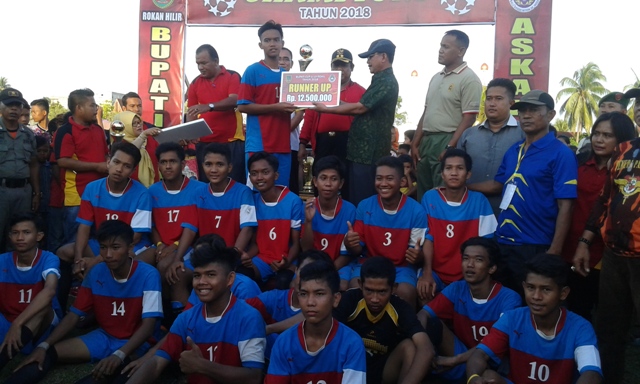 Akhirnya Tim Sepak Bola Rohil Bisa Ikuti Popda Riau