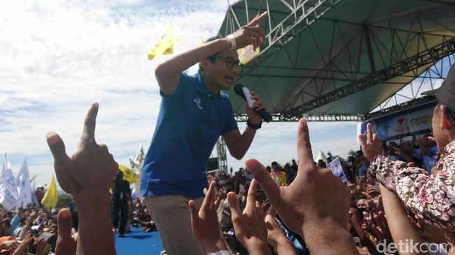 Sandi Janji Turunkan Harga Listrik dan Sembako