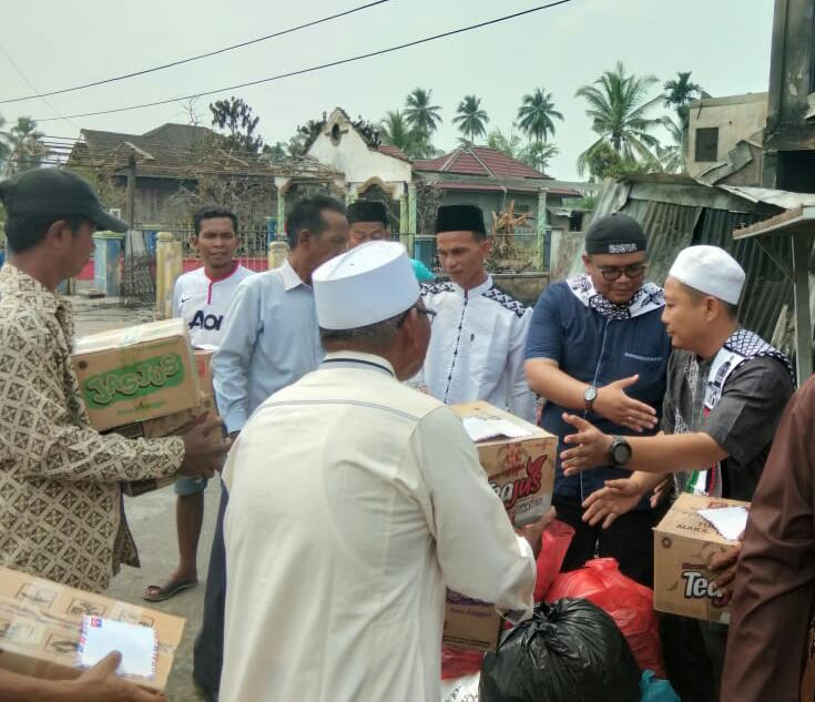 GMB Bantu Korban Musibah Kebakaran di Bagan Punak