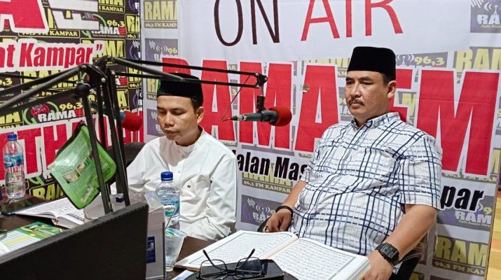 Tadarus Qur’an Radio Rama FM Diikuti Anggota DPRD Kampar Juswari