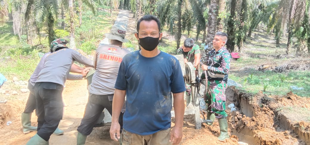 BP Kep. Bagan Sinembah Jaya, apresiasi giat TMMD ke-111
