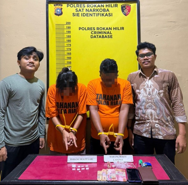 Polres Rohil Kembali Ungkap Kasus Peredaran Sabu Seberat 4,62 Gram